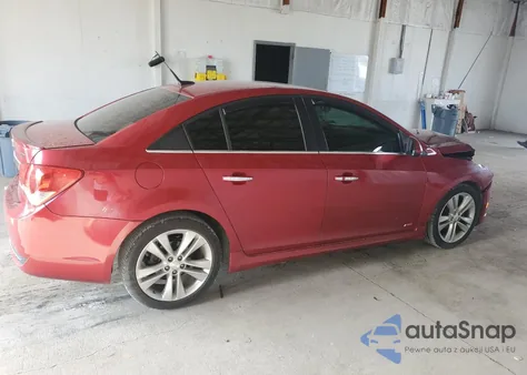 2012 Chevrolet Cruze Ltz z USA, uszkodzony, nr VIN 1G1PH5SC6C7369879